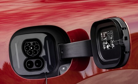 2023 Mercedes-AMG EQE 43 4MATIC (Color: MANUFAKTUR hyacinth red) Charging Connector Wallpapers 450x275 (32)