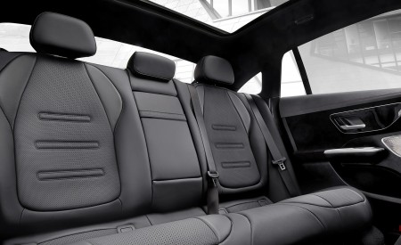 2023 Mercedes-AMG EQE 43 4MATIC (Color: MANUFAKTUR hyacinth red) Interior Rear Seats Wallpapers 450x275 (37)