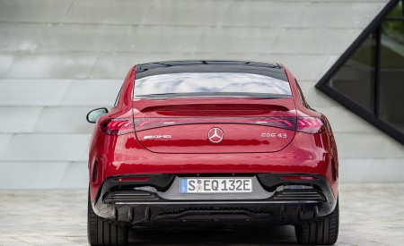 2023 Mercedes-AMG EQE 43 4MATIC (Color: MANUFAKTUR hyacinth red) Rear Wallpapers 450x275 (23)