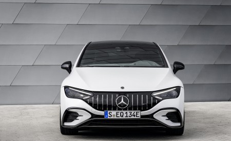 2023 Mercedes-AMG EQE 53 4MATIC+ (Color: Opalite White Bright) Front Wallpapers 450x275 (197)