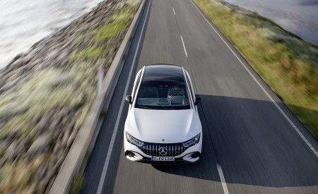 2023 Mercedes-AMG EQE 53 4MATIC+ (Color: Opalite White Bright) Front Wallpapers 450x275 (183)