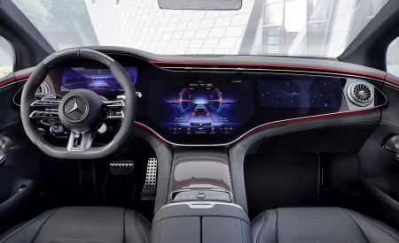 2023 Mercedes-AMG EQE 53 4MATIC+ (Color: Opalite White Bright) Interior Cockpit Wallpapers 450x275 (209)