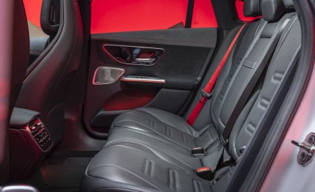 2023 Mercedes-AMG EQE 53 4MATIC+ (Color: Opalite White Bright) Interior Rear Seats Wallpapers 450x275 (234)
