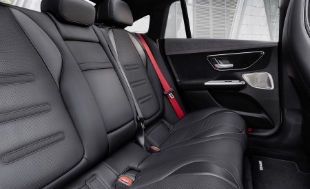 2023 Mercedes-AMG EQE 53 4MATIC+ (Color: Opalite White Bright) Interior Rear Seats Wallpapers 450x275 (211)