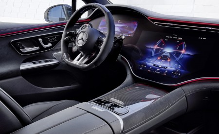 2023 Mercedes-AMG EQE 53 4MATIC+ (Color: Opalite White Bright) Interior Wallpapers 450x275 (208)