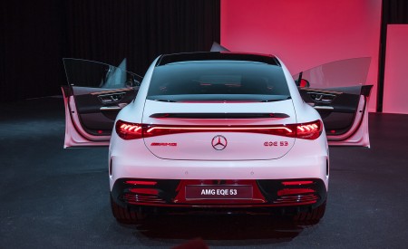 2023 Mercedes-AMG EQE 53 4MATIC+ (Color: Opalite White Bright) Rear Wallpapers 450x275 (226)