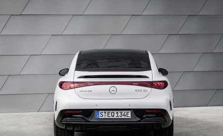 2023 Mercedes-AMG EQE 53 4MATIC+ (Color: Opalite White Bright) Rear Wallpapers 450x275 (199)