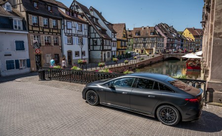 2023 Mercedes-AMG EQE 53 4Matic+ Rear Three-Quarter Wallpapers 450x275 (115)