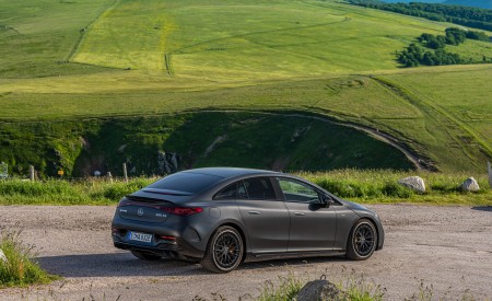 2023 Mercedes-AMG EQE 53 4Matic+ Rear Three-Quarter Wallpapers 450x275 (130)