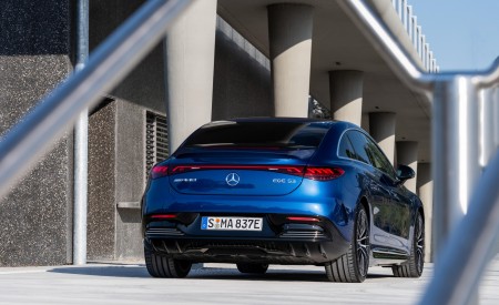 2023 Mercedes-AMG EQE 53 4Matic+ Rear Wallpapers 450x275 (61)