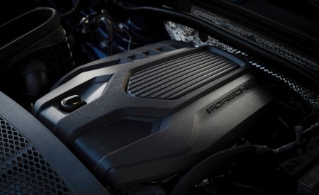 2023 Porsche Macan T (Color: Gentian Blue Metallic) Engine Wallpapers 450x275 (204)