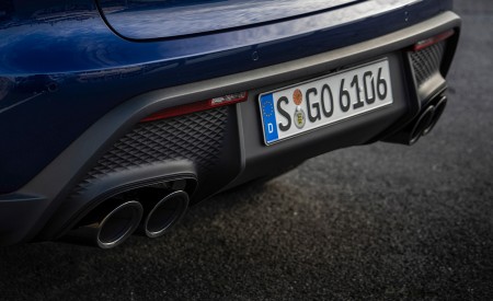 2023 Porsche Macan T (Color: Gentian Blue Metallic) Exhaust Wallpapers 450x275 (199)