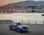 2023 Porsche Macan T (Color: Gentian Blue Metallic) Front Three-Quarter Wallpapers 150x120