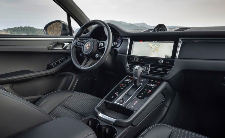 2023 Porsche Macan T (Color: Gentian Blue Metallic) Interior Wallpapers 450x275 (207)
