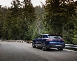 2023 Porsche Macan T (Color: Gentian Blue Metallic) Rear Three-Quarter Wallpapers 150x120