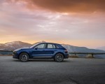 2023 Porsche Macan T (Color: Gentian Blue Metallic) Side Wallpapers 150x120