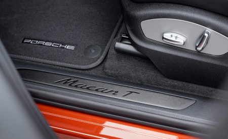 2023 Porsche Macan T (Color: Papaya Metallic) Door Sill Wallpapers 450x275 (148)