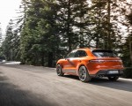 2023 Porsche Macan T (Color: Papaya Metallic) Rear Three-Quarter Wallpapers 150x120