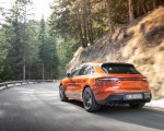 2023 Porsche Macan T (Color: Papaya Metallic) Rear Three-Quarter Wallpapers 150x120