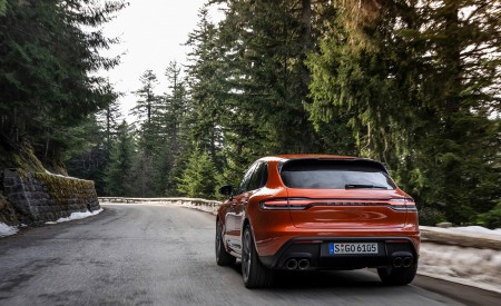 2023 Porsche Macan T (Color: Papaya Metallic) Rear Wallpapers  450x275 (105)