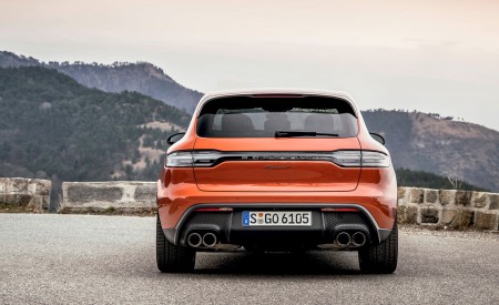 2023 Porsche Macan T (Color: Papaya Metallic) Rear Wallpapers 450x275 (134)