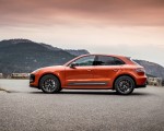 2023 Porsche Macan T (Color: Papaya Metallic) Side Wallpapers 150x120