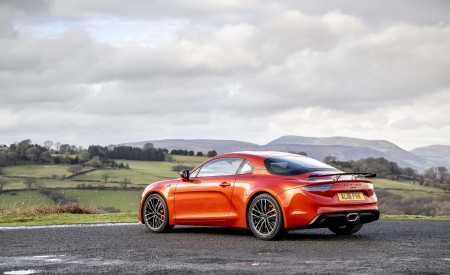 2022 Alpine A110 S UK version Rear Three-Quarter Wallpapers 450x275 (11)