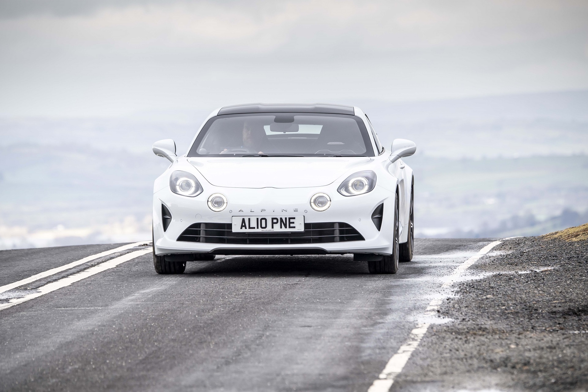 2022 Alpine A110 UK version Front Wallpapers (13)