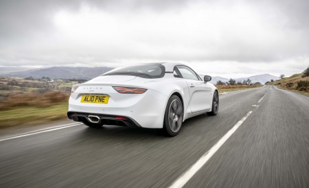 2022 Alpine A110 UK version Rear Three-Quarter Wallpapers 450x275 (14)