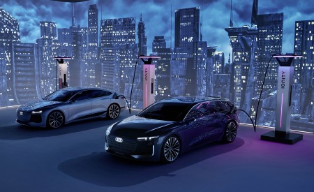 2022 Audi A6 Avant e-tron Concept (Color: Neptune Valley) Charging Wallpapers 450x275 (18)