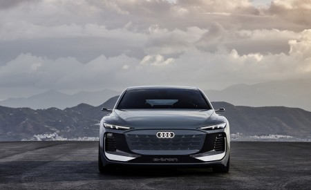 2022 Audi A6 Avant e-tron Concept (Color: Neptune Valley) Front Wallpapers 450x275 (8)