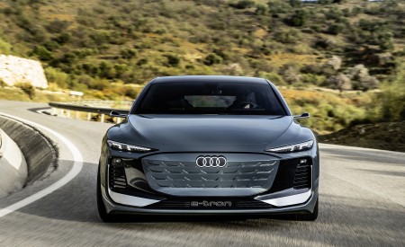 2022 Audi A6 Avant e-tron Concept (Color: Neptune Valley) Front Wallpapers 450x275 (3)