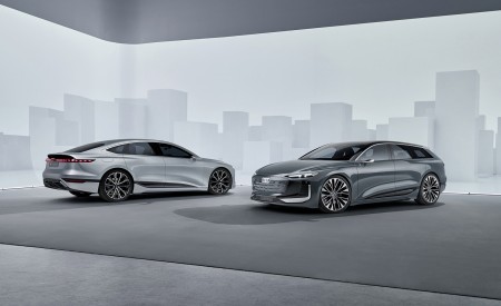 2022 Audi A6 Avant e-tron Concept (Color: Neptune Valley) Wallpapers 450x275 (32)