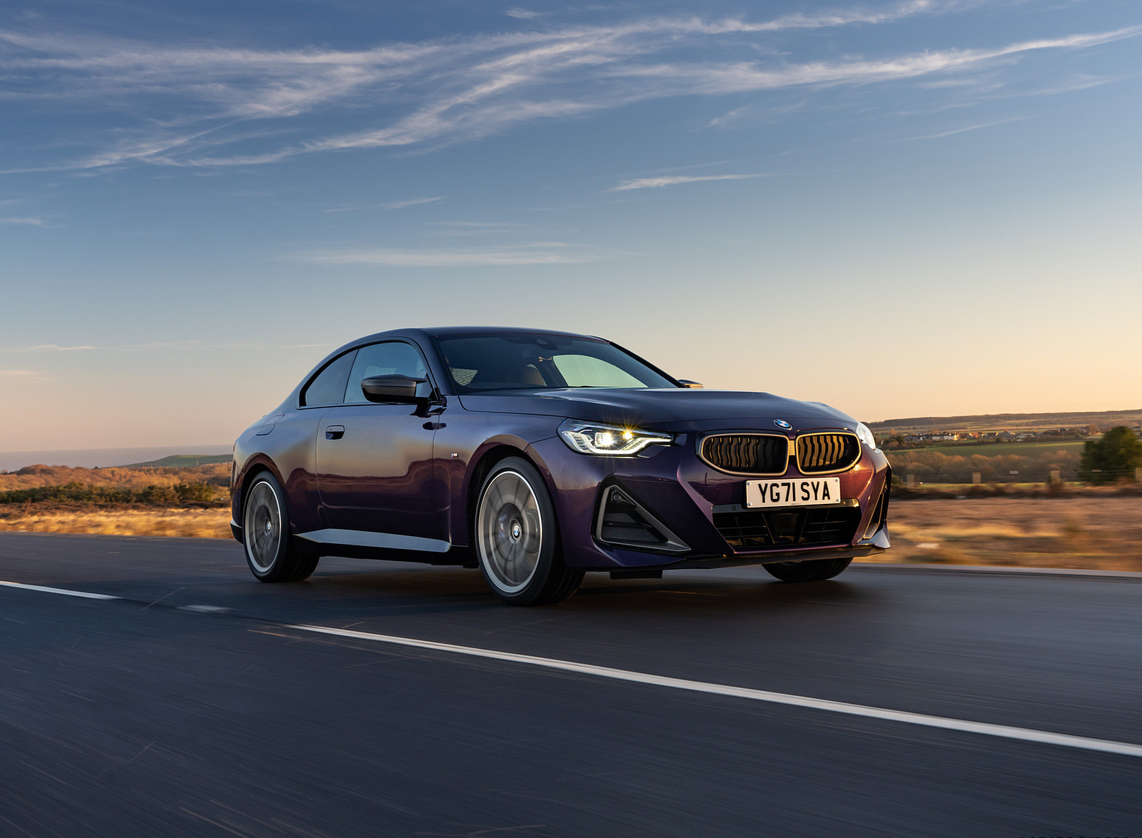 2022 BMW 2 Series M240i Coupé (UK-Spec) Front Three-Quarter Wallpapers (11)