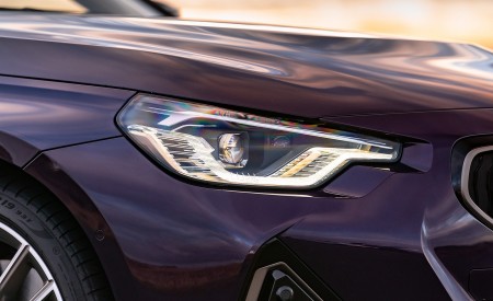 2022 BMW 2 Series M240i Coupé (UK-Spec) Headlight Wallpapers 450x275 (18)