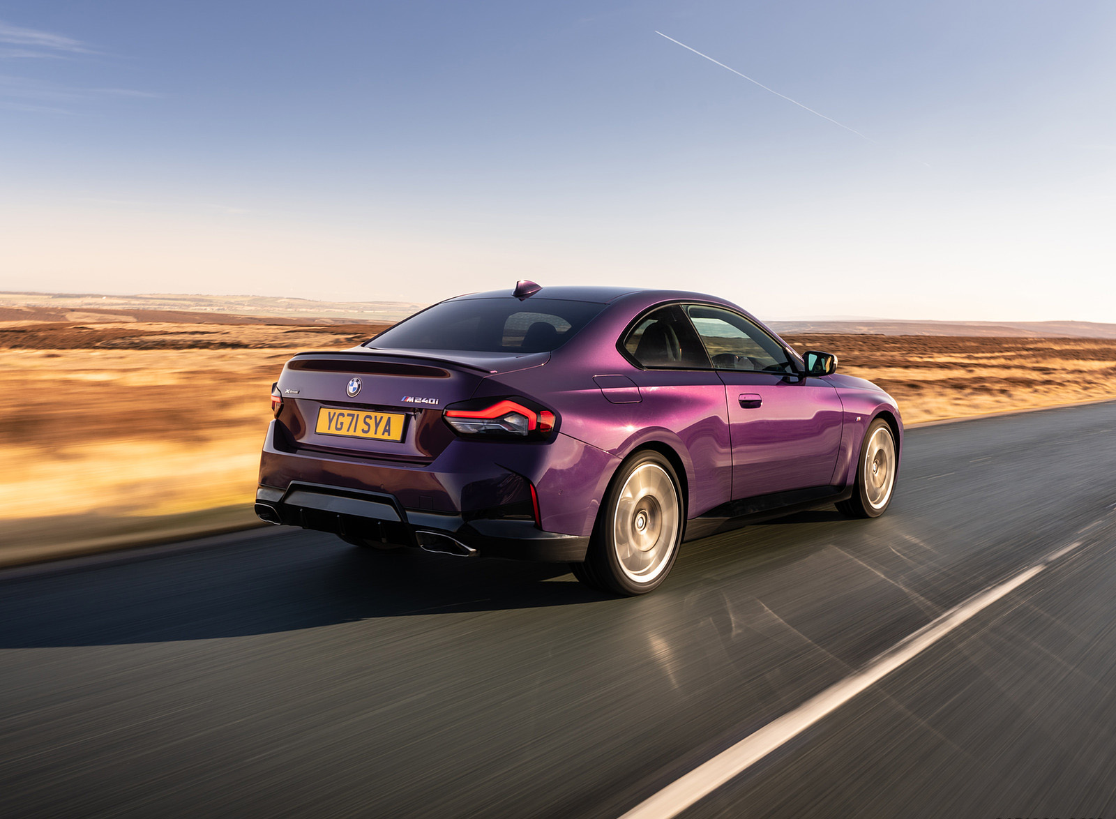 2022 BMW 2 Series M240i Coupé (UK-Spec) Rear Three-Quarter Wallpapers (13)