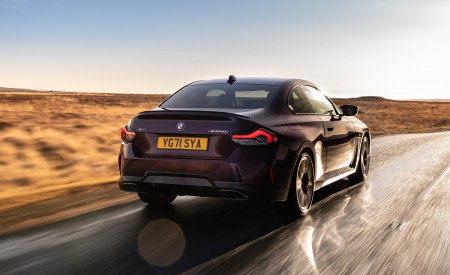 2022 BMW 2 Series M240i Coupé (UK-Spec) Rear Wallpapers 450x275 (4)