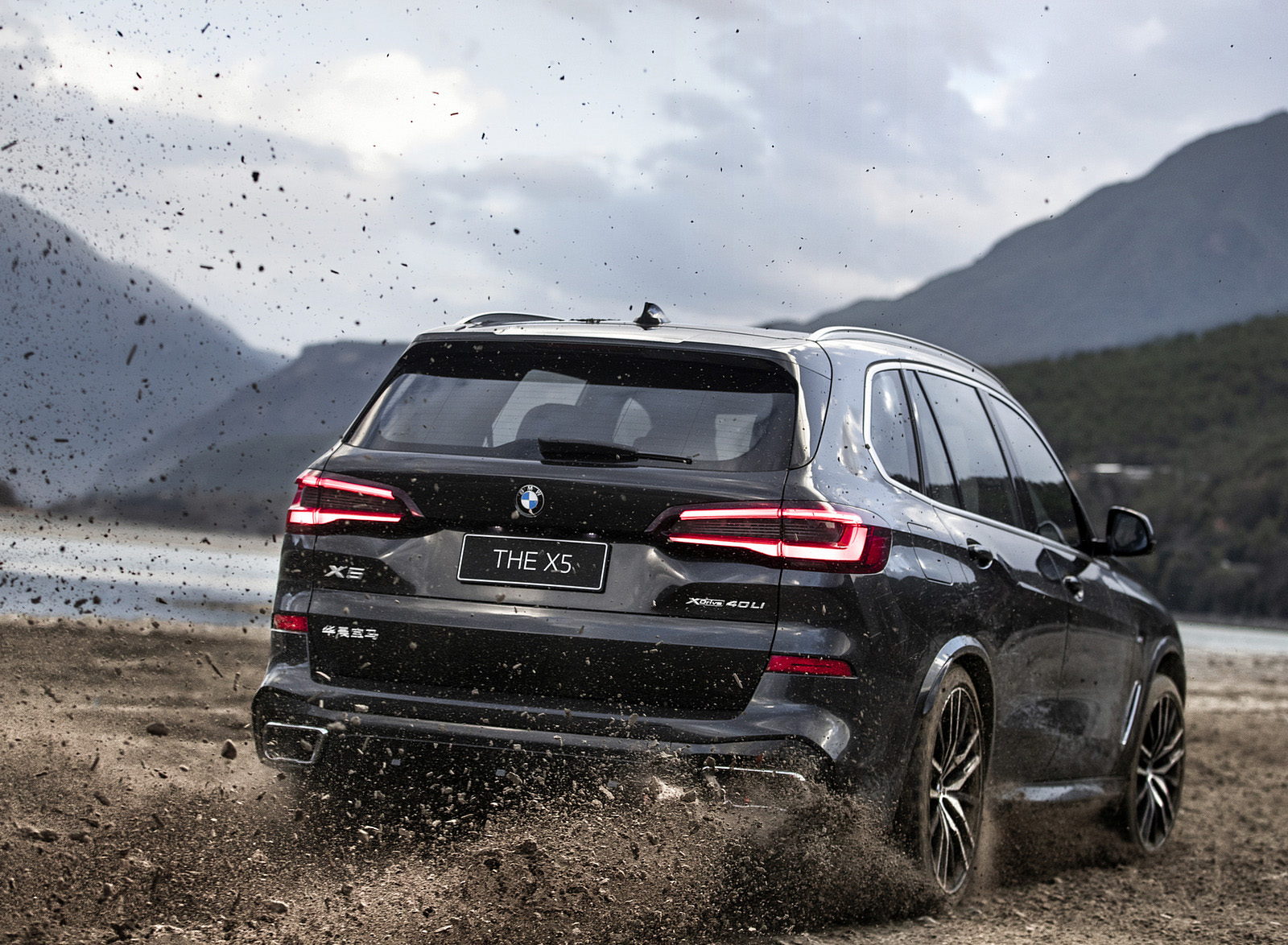 2022 BMW X5 xDrive 40Li Rear Three-Quarter Wallpapers (3)