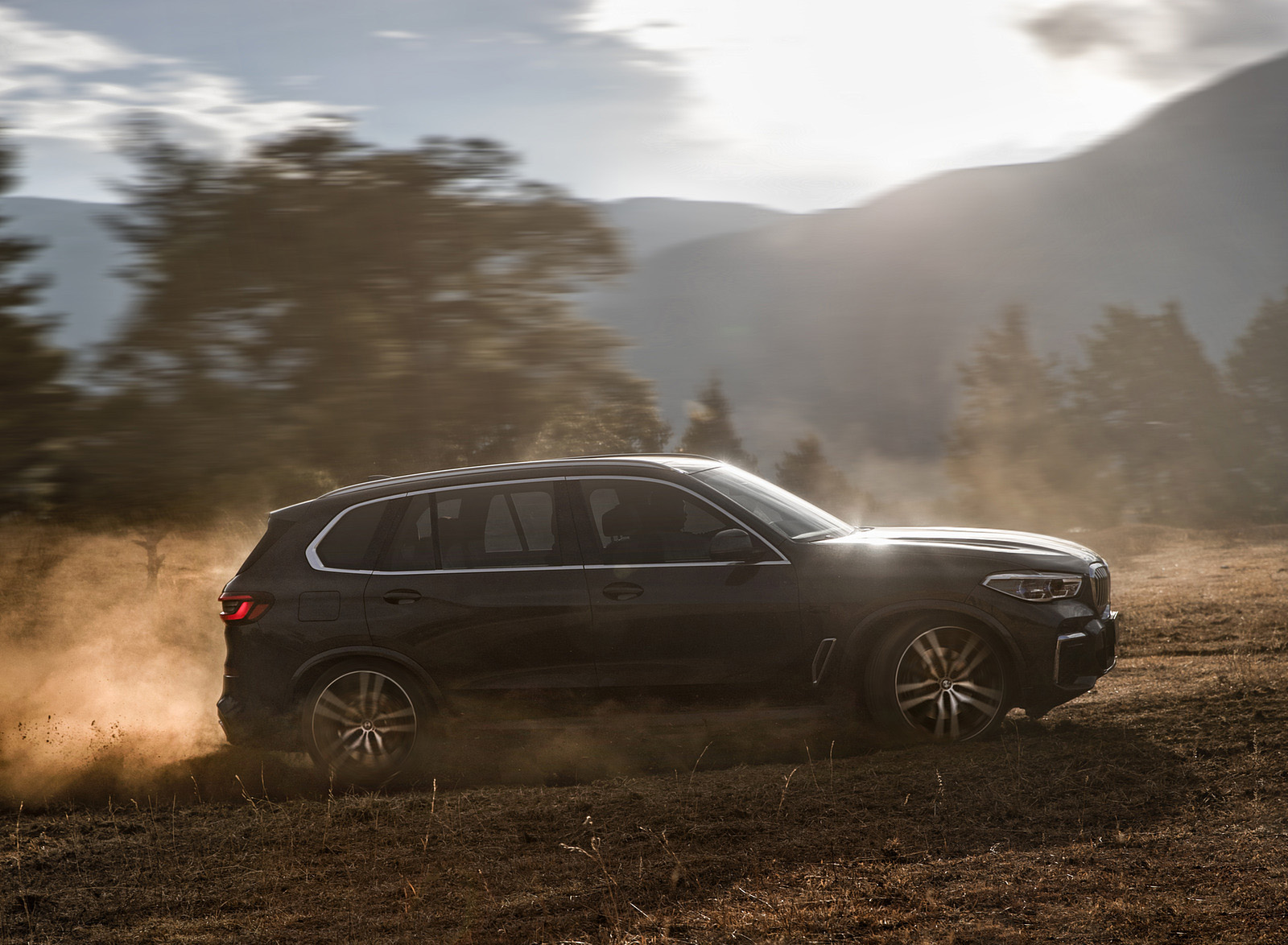 2022 BMW X5 xDrive 40Li Side Wallpapers (5)