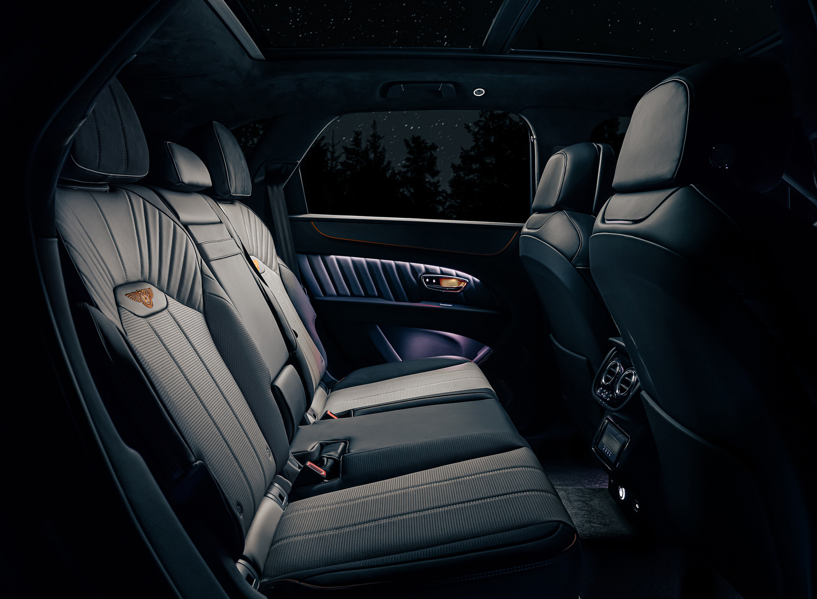 2022 Bentley Bentayga Speed Space Edition Interior Rear Seats Wallpapers (10)