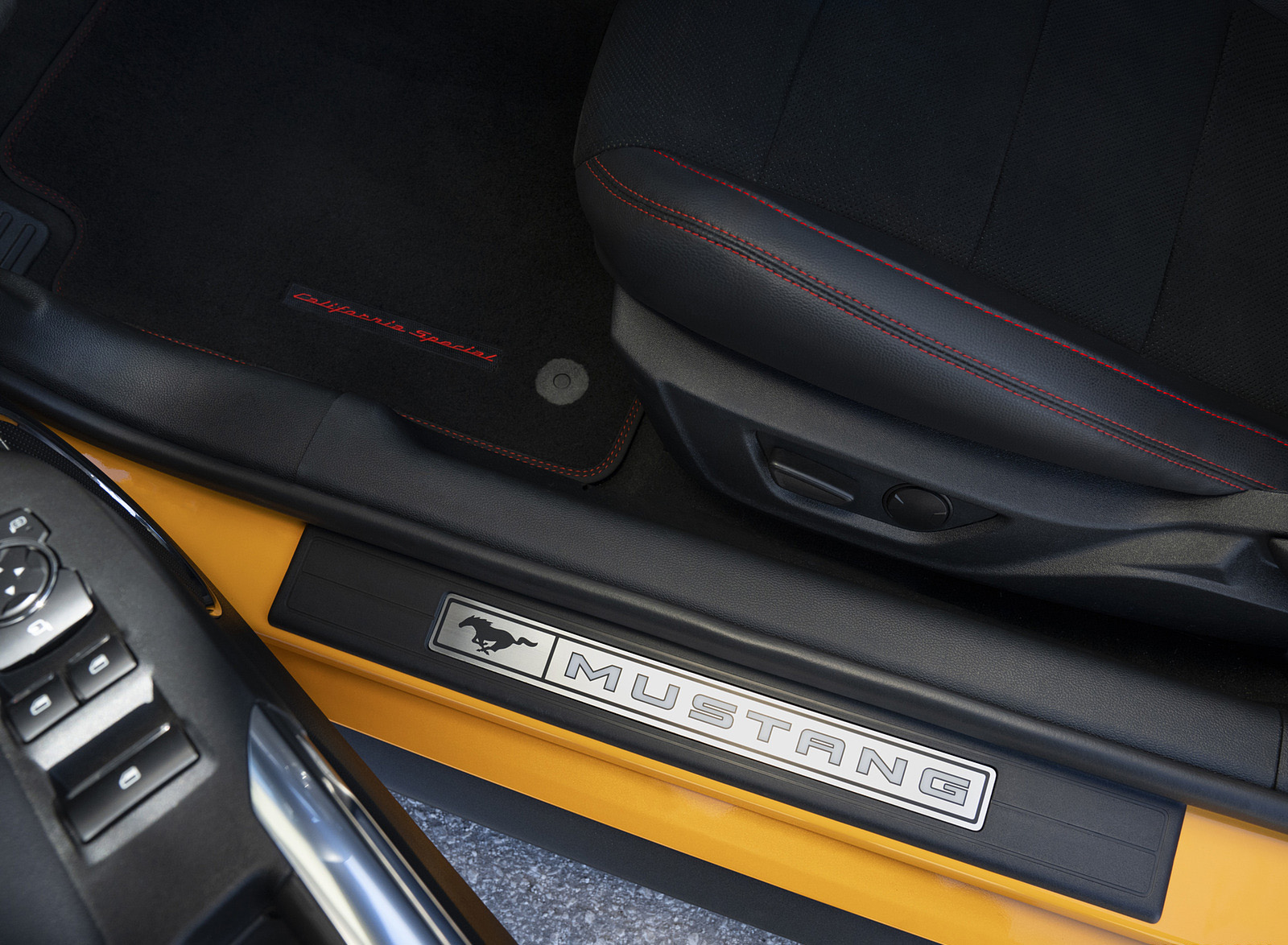 2022 Ford Mustang California Special Door Sill Wallpapers #20 of 26