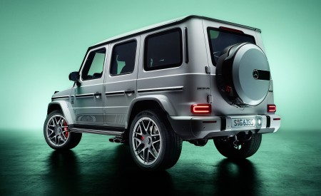 2022 Mercedes-AMG G 63 Edition 55 Rear Three-Quarter Wallpapers 450x275 (2)