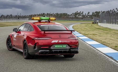 2022 Mercedes-AMG GT 63 S F1 Medical Car Rear Three-Quarter Wallpapers  450x275 (10)