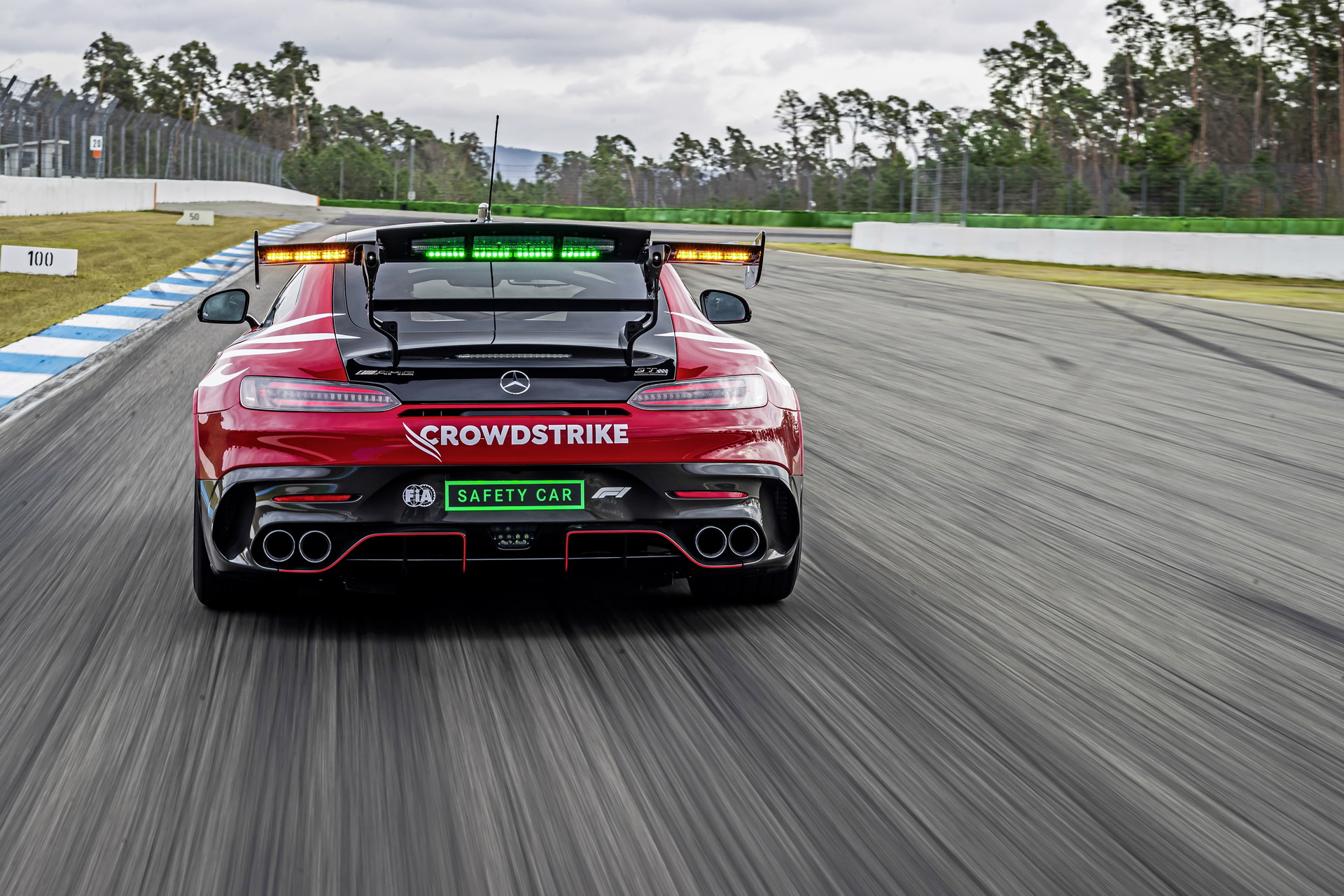 2022 Mercedes-AMG GT Black Series F1 Safety Car Rear Wallpapers (10)