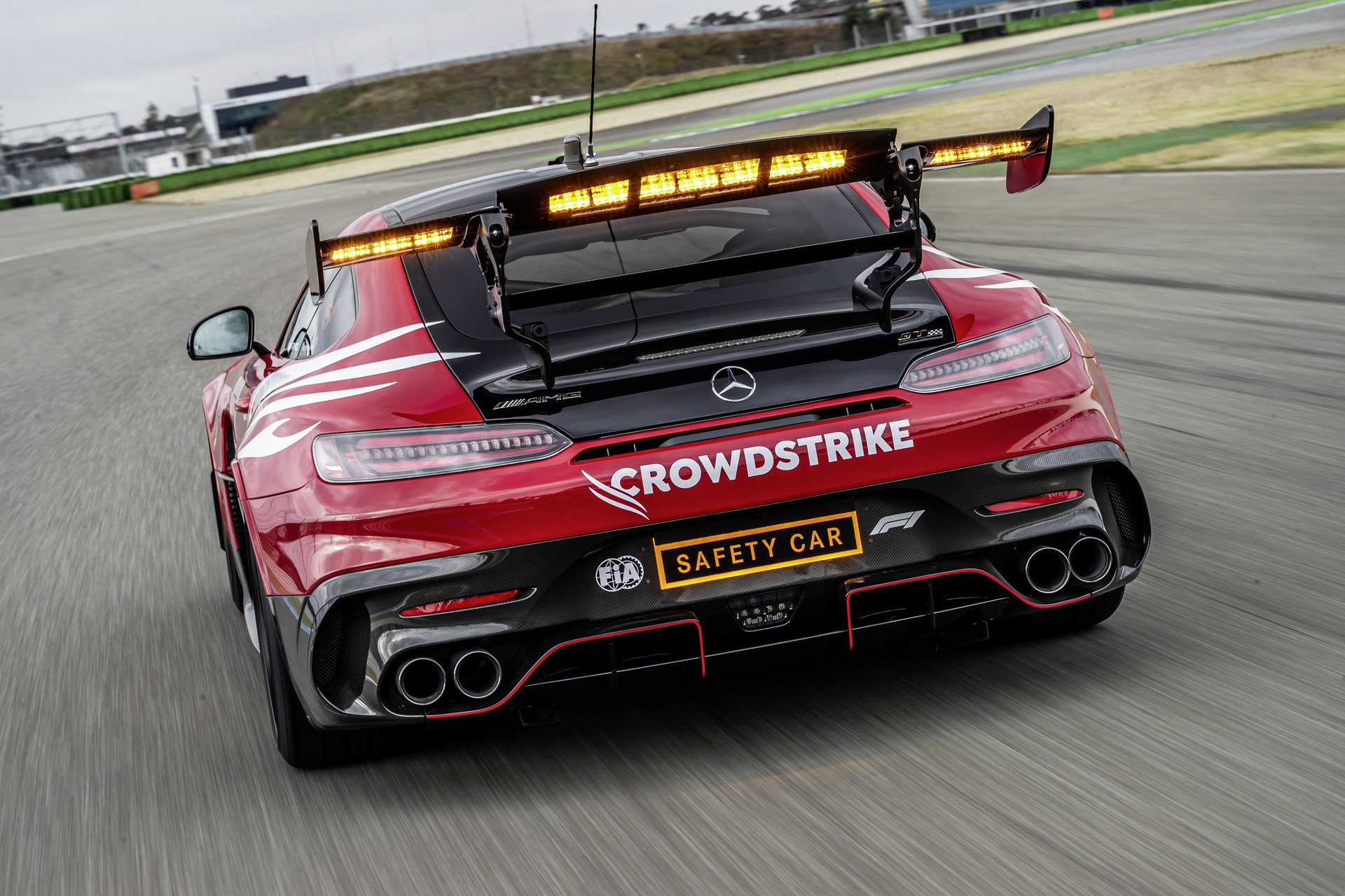2022 Mercedes-AMG GT Black Series F1 Safety Car Rear Wallpapers (11)
