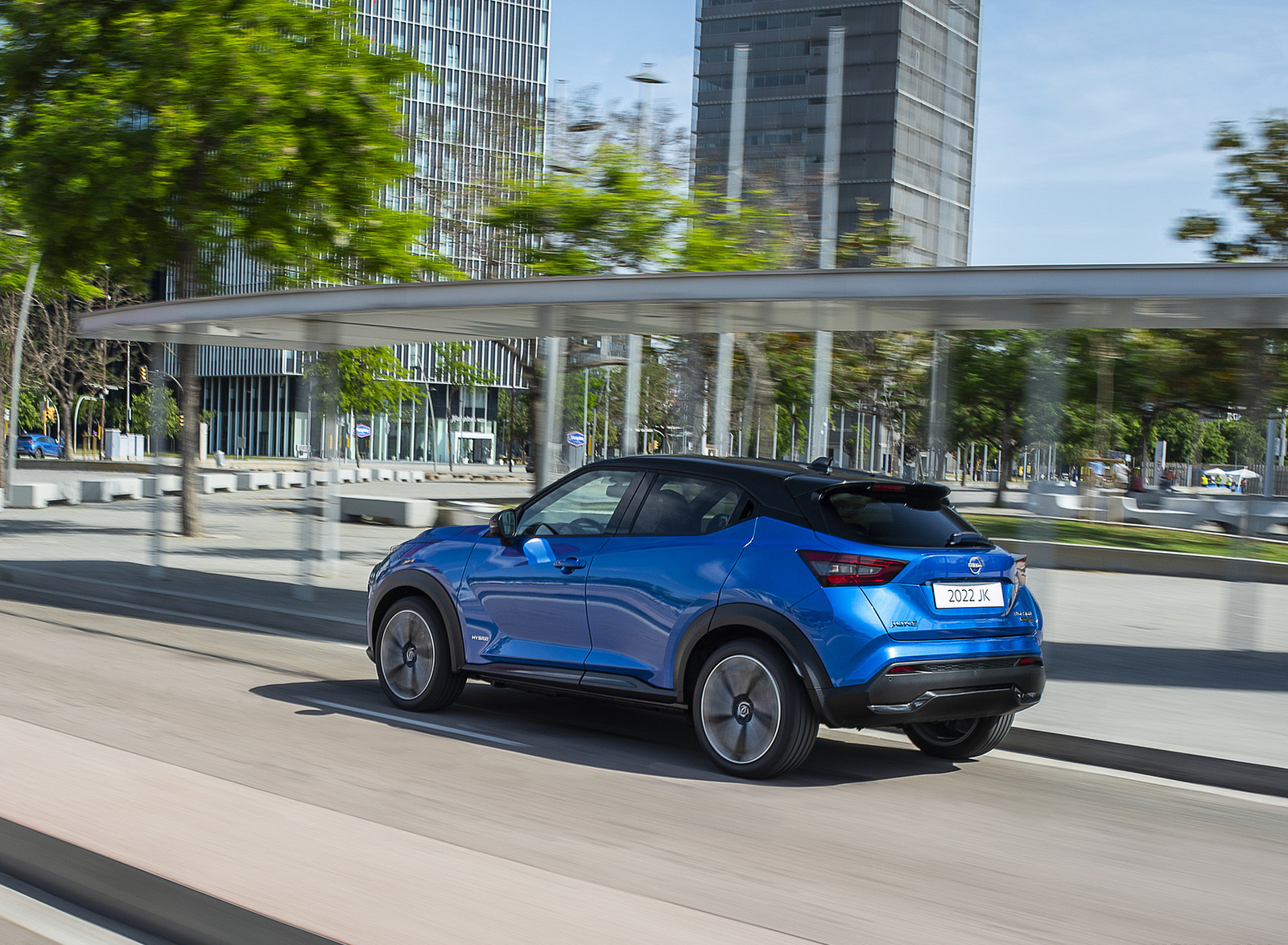 2022 Nissan JUKE Hybrid Rear Three-Quarter Wallpapers (12)