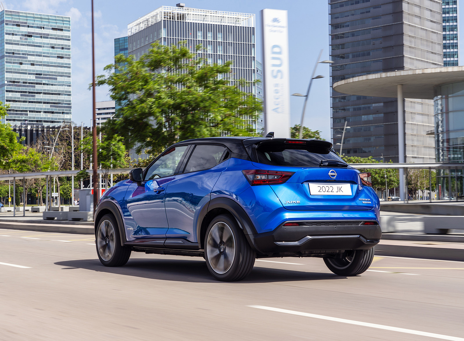 2022 Nissan JUKE Hybrid Rear Three-Quarter Wallpapers (4)