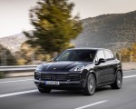 2022 Porsche Cayenne Platinum Edition (Color: Jet Black Metallic) Front Three-Quarter Wallpapers 150x120 (3)