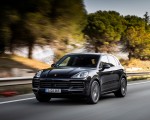 2022 Porsche Cayenne Platinum Edition (Color: Jet Black Metallic) Front Wallpapers 150x120