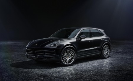 2022 Porsche Cayenne Platinum Edition Front Three-Quarter Wallpapers 450x275 (22)